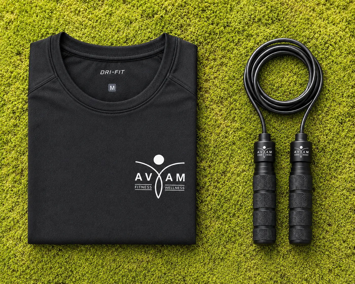 Premium Avyam Merchandise T-shirt Rope Bottle Layout